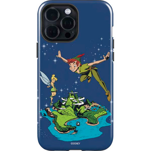 Disney Peter Pan and Tinker Bell in Neverland iPhone 15 Pro Max Impact Case